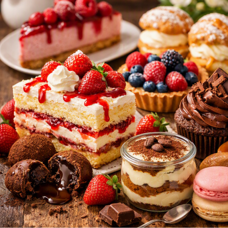 Dolci e dessert fatti in casa, ricette veloci